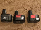 Cdt112gu-104 1322549 130279001 Craftsman Mixed Lot Of Batteries