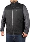 303b-21l Milwaukee Mens Large Cordless Axis Black Heated Vest 0045242527137