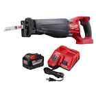48-59-189ops Milwaukee Redlithium High Demand Starter Kit With Sawzall Reciprocation
