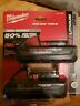 48-11-1835 48111835 Milwaukee Redlithium High Output Battery Two Pack 0045242546831