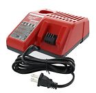 48-59-1812 57652690 Milwaukee Multi Voltage Lithium Ion Battery Charger 7437357652690 48-59-1812 57652690 Milwaukee Multi Voltage Lithium Ion Battery Charger 7437357652690