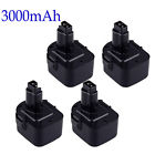 De9075 827882801811 Unbranded 4x 3000mah 12v