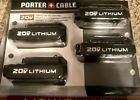 Pcc681l4 885911532464 New Porter Cable Max Battery Pack