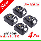 Bl1815 886909021452 Unbranded 4pcs 18v 3.0ah