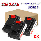 Lbxr20 886909472816 Unbranded Volt Max Battery For Black Decker