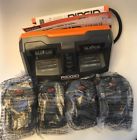 Ac840094sb2 Ridgid Sequential Dual Charger Two Ah Battery Kit 0648846071442