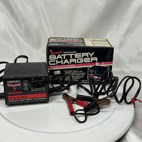 87001 Amp Century 1 Battery Charger 6 And 12 Volt Lawnmower Motorcycle Batteries