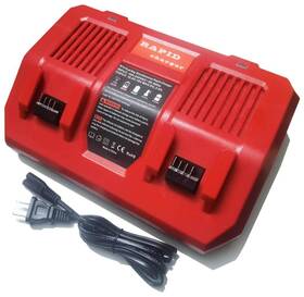 48-59-1802 Anoitd 4815-10-92 Replace Of Mlk N18 Dualbay Simultaneous Rapid Charger For Mil 18v