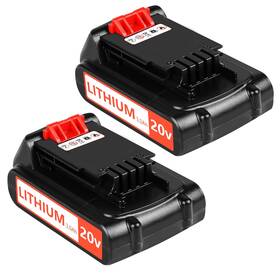 Antoolocker 717817594881 20v Battery For Black Decker 3.0 Ah Replacement 20 Volt Max Batteries Compa