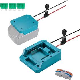 Anztek 717461153489 Power Wheels Battery Adapter Fit And Compatible For Makita 18v
