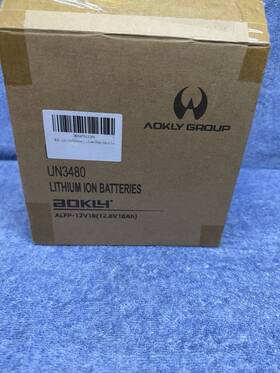 Sp12200a Aokly 12v 18ah Lithium Lifepo4 Battery 4000 Deep Cycle Batteries Built-in 18a