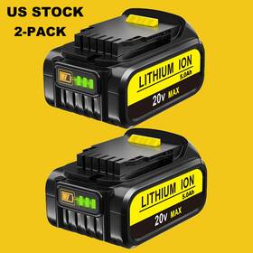 Dcb205-2 Arboreon Dcb2021 For Dewalt 20v Max Xr 6.0ah Lithium Ion Battery 2-pack New In Package Dcb205-2 Arboreon Dcb2021 For Dewalt 20v Max Xr 6.0ah Lithium Ion Battery 2-pack New In Package