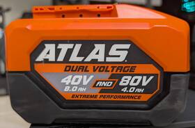 Atlas 193175457790 Dual Voltage 80v 2.5 Ah And 40v 5.0 Lithium-ion Battery - New
