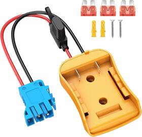 Azocek 313041071077 For Power Wheel Adapter Compatible 20v Battery Wire Harness Children Ride-on Car