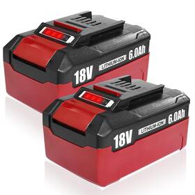 Azonpower Fb246-einhell 2-pack 18v 6ah Battery Pack For Einhell Tools X-change Cordless Power Supply