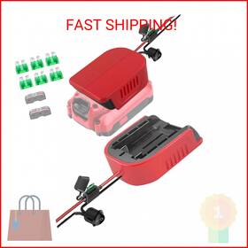 Bat20tl Man-2diy 2 Pack For Craftsman 20v Battery Adapter Power Wheel Converter Dock Ada