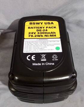 De-24 Battery Bswy Pack 24v