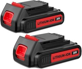 X004v988cj Battery 2 Pack 20v Max 4000mah Replacement For Black And Decker Lithium