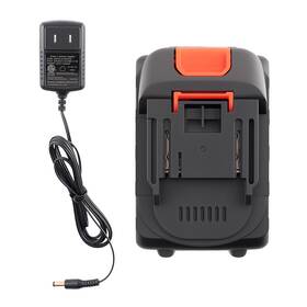 Bfo Dozuf0 18v 5.0 Ah Lithium Battery Led Indicator With Charger Adapter For Power Tools