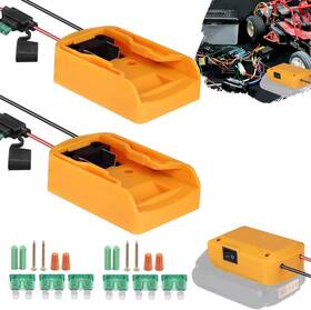 Xc-dwcj-2 Biuonga 2power Wheels Adapter For Dewalt 20v Battery Power Conversion Kit Xc-dwcj-2 Biuonga 2power Wheels Adapter For Dewalt 20v Battery Power Conversion Kit