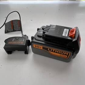 Afh152p317482 Black Decker 20v Lithium-ion 4.0ah Battery With Charger