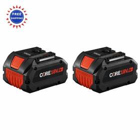 Bosch 000346807974 18v Core18v Lithium Ion 8 Ah High Power Battery 2 Pack Gba18v80-2pk