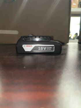 Bosch 685642856231 Battery 18v 1.5ah