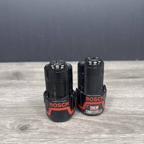 Bat411 Bosch Bat411/412 Genuine Oem Bat 411/412 Lithium-ion 10.8v/ 12v Batteries Set Of 2