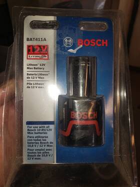 Bat414a Bosch New 12 Volt 12v Max Litheon Battery Lithium Ion
