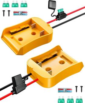 Branded 445036363355 20v Dewalt Battery Adapter 2 Pack For Power Wheels And Rc Vehicle Upgrade Kit