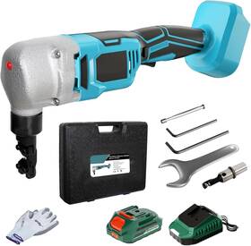 Branded Mfnb001 18 Gauge Metal Nibbler Compatible With Makita 18v Battery Cordless 1200rpm Spee