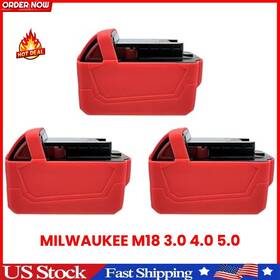 4.05.0 Branded V-65n Silicone Protect Case For Milwaukee M18 Battery 3pcs