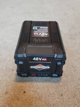Bsb5a848 Briggs & Stratton And 48v Max 5.0 Lithium-ion Battery For Snapper Electric Tool Read