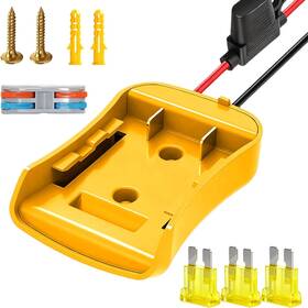 Buibettfu 717686771512 20v Adapter For Dewalt Battery Power Wheels Upgrade Conversion Kit W