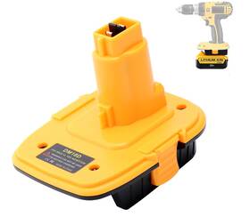 Dew-dm18d-cl Cailingbat Dm18d Adapter Compatible With Dewalt 18v Tools To