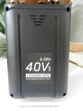 Calihutt 616430448079 40v Pro 6.0ah Rechargeable Battery Pack Lithium-ion Cordless Power Tool