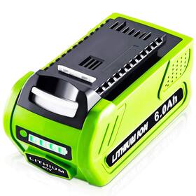 Calihutt 616430448178 3rd Upgrade 6.0ah 40v Replacement Battery For Greenworks