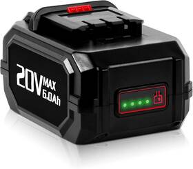 Calihutt 726084296107 Upgrade 6.0ah Replacement Battery For Kimo 20v Lithium Ki