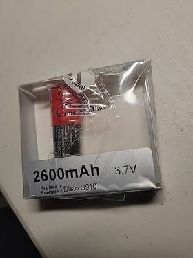Cs-lcs910sl Cameron Sino Battery For Leica Disto S910 D810 Touch