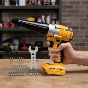 Chengsuwei.co. Ltd R001 Cordless Rivet Gun Compatible With Dewalt 20v Max Battery Tool Only Brushless