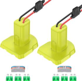 Choikwong 445014755721 2 Packs Power Wheel Adapter For Ryobi 18v Battery Wheels C