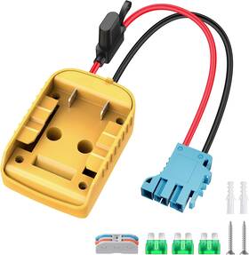 Choikwong 791307217511 Power Wheel Adapter For Dewalt 20v Battery With Wire Harness And Switch Compati