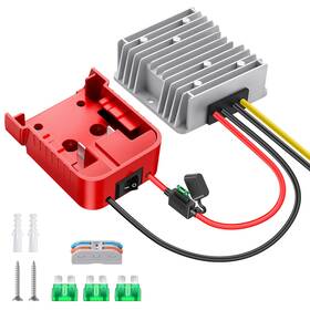 Choikwong 791307217689 18v To 12v Step Down Converter For Milwaukee M18 Battery Dc Voltage Reducer