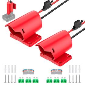 Choikwong 791307217702 2 Packs Power Wheel Adapter For Milwaukee M12 Battery 12v
