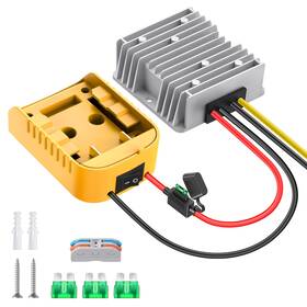 Choikwong 791307217719 20v To 12v Step Down Converter For Dewalt Battery Dc Voltage Reducer Tra