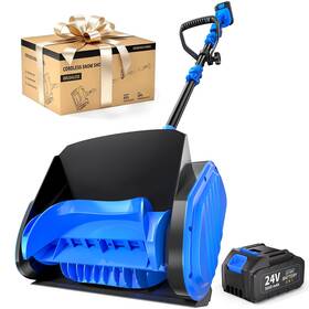 Lb-sp014 Cpoium Electric Cordless Snow Shovel 14.4-inch 24v 5.0ah Brushless Sno
