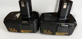 315111050 Craftsman Genuine Oem Pk Of 2 14.4v Volt Batteries Tested Holds Charge