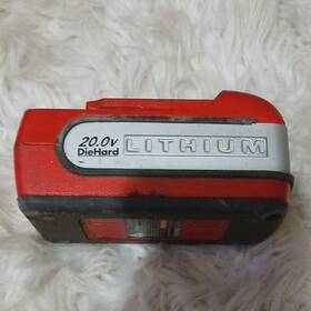 320.25909 Craftsman Diehard 20v Lithium-ion Li-ion Power Tool Battery Red Rechargeable
