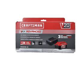 Cmc2106-ck Craftsman V20 Advanced 6ah Lithium-ion Battery Charger Kit Brand New Version Cmc2106-ck Craftsman V20 Advanced 6ah Lithium-ion Battery Charger Kit Brand New Version