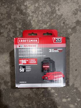 Cmcb2103-ck Craftsman V20 3ah Advanced Battery Starter Kit Sealed Brand New